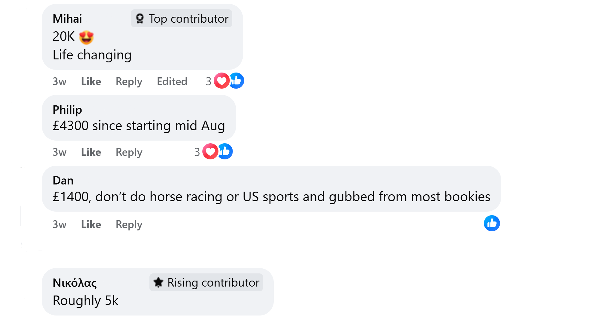 outplayed member's 2025 profits